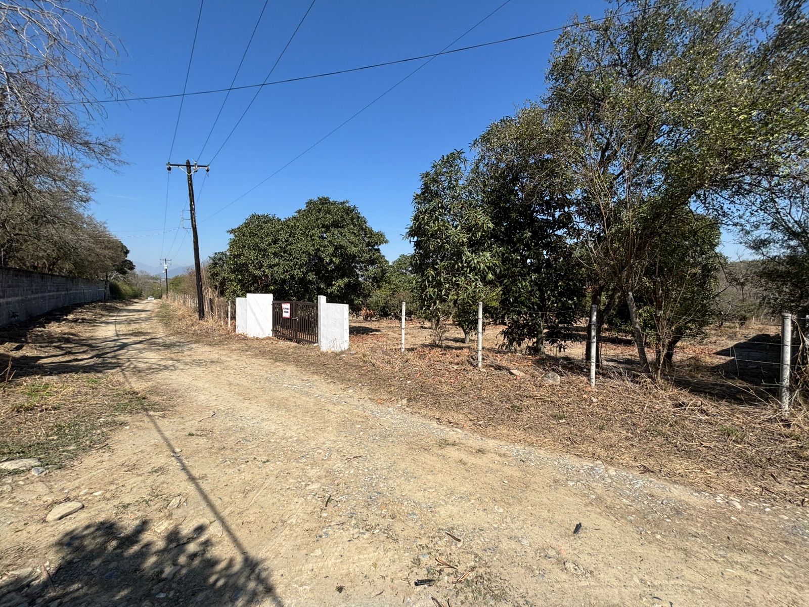 Vista 2 del terreno en Allende